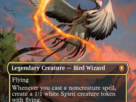 Kykar, Wind s Fury (Borderless) [Bloomburrow Commander] Hot on Sale