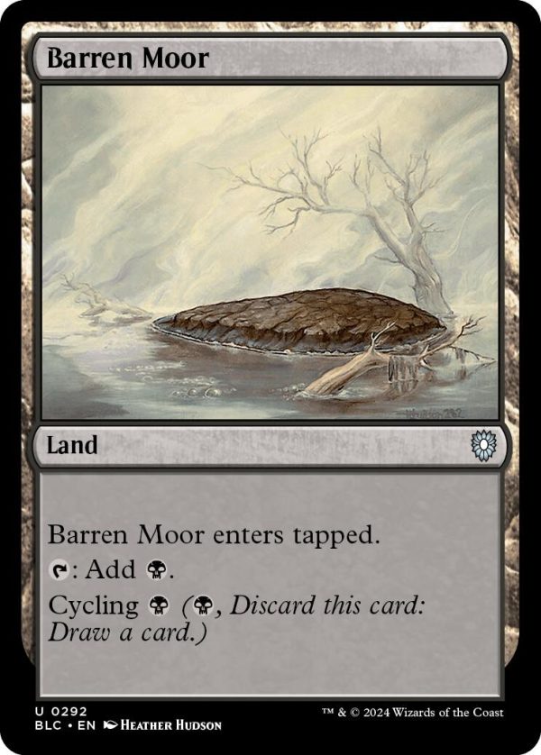 Barren Moor [Bloomburrow Commander] Online now