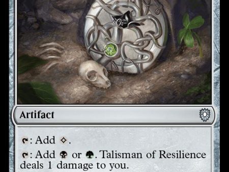 Talisman of Resilience [Bloomburrow Commander] Discount