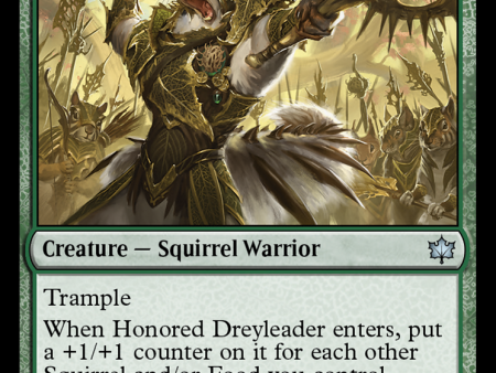 Honored Dreyleader [Bloomburrow] For Discount