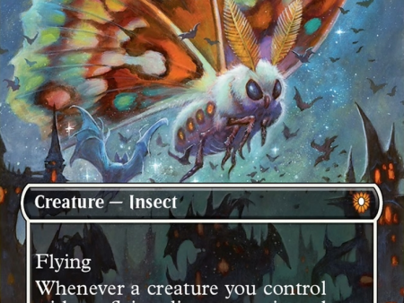 Luminous Broodmoth (Borderless) [Bloomburrow Commander] Online Sale