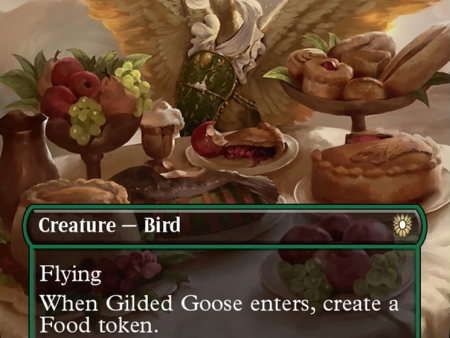 Gilded Goose (Borderless) [Bloomburrow Commander] Online now