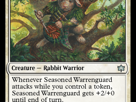 Seasoned Warrenguard [Bloomburrow] For Discount