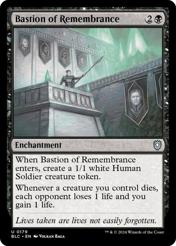 Bastion of Remembrance [Bloomburrow Commander] Sale