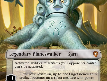 Karn, the Great Creator (Borderless) [Bloomburrow Commander] Online now