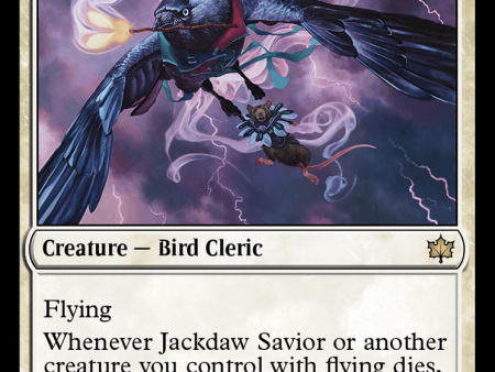 Jackdaw Savior [Bloomburrow] Discount