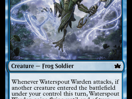 Waterspout Warden [Bloomburrow] Hot on Sale