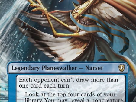 Narset, Parter of Veils (Borderless) [Bloomburrow Commander] Fashion