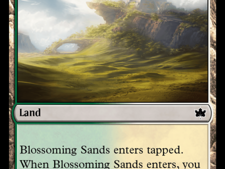 Blossoming Sands [Bloomburrow] For Discount