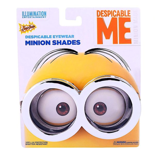 Minion Chrome Goggle Sun-Staches For Sale