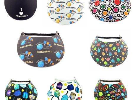 Premium Pickleball Patterns Foam Sun Visor Sale