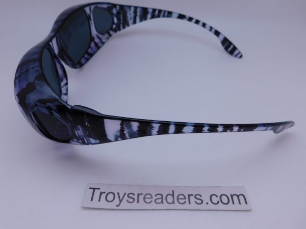 63MM Polarized Transparent Swirl Fit Overs in Six Designs Online