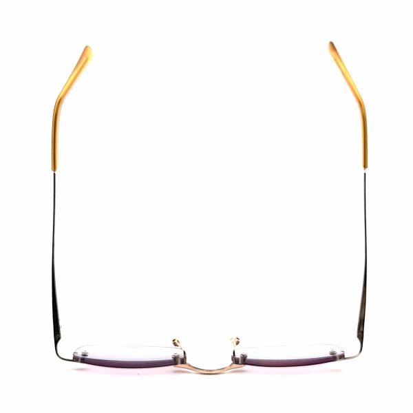 Last Chance Confab Small Rimless Reading Sunglasses with Fully Magnified Lenses Hot on Sale