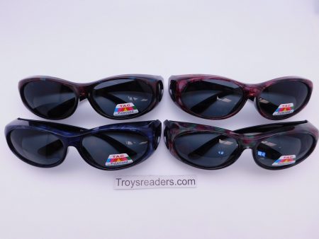 Colorful Fits-Over Sunglasses With Backspray in Four Designs Online Hot Sale