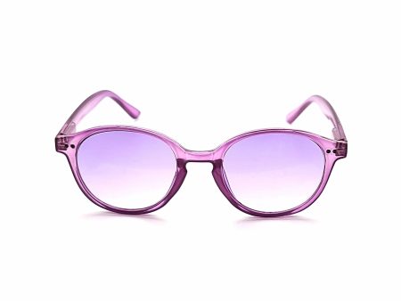 Zen Round Keyhole With Spring Hinge Reading Sunglasses with Fully Magnified Colorful Lenses on Sale