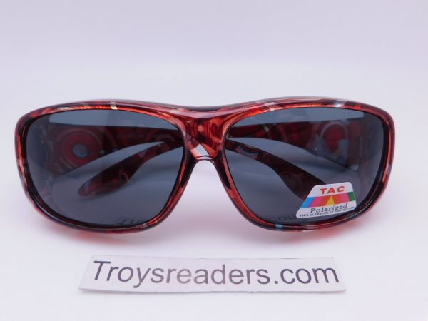 63MM Polarized Transparent Swirl Fit Overs in Six Designs Online