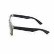 Men s High Power Wayfarer Reading Sunglasses with Fully Magnified Lenses For Sale