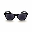 Crack up Men s Wayfarer Reading Sunglasses with Fully Magnified Lenses For Sale