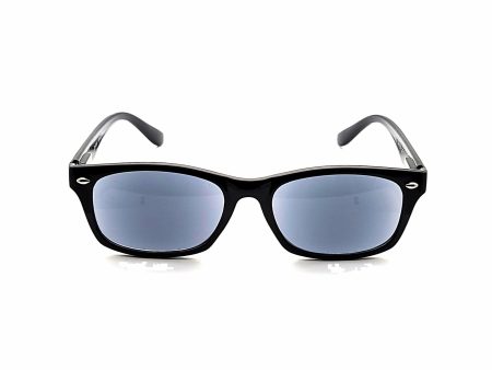 Big Time Fully Magnified Mens Rectangular Reading Sunglasses in Two Colors Fashion