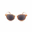 Fab Rivet Metal Bridge Round Reading Sunglasses with Fully Magnified Lenses Fashion