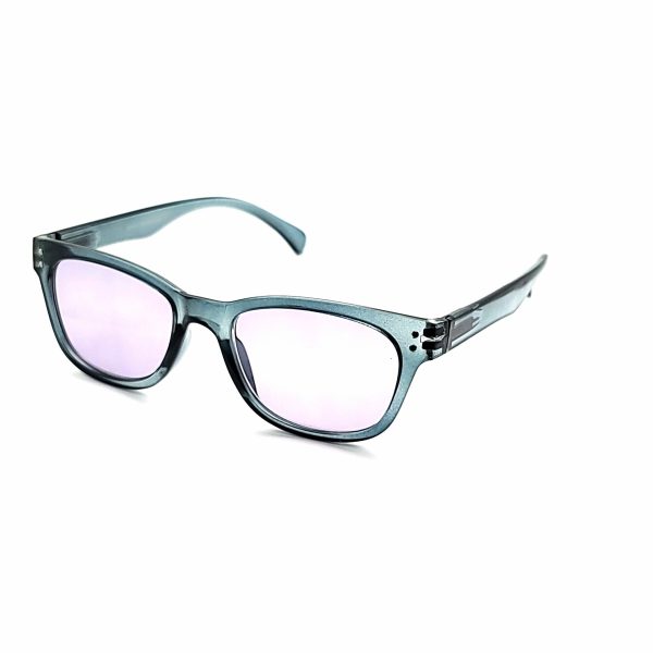 Nifty Fully Magnified Wayfarer Keyhole Reading Sunglasses in Two Colors Online Sale