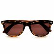 Last Chance Blast Fully Magnified Wayfarer Wood Temple Reading Sunglasses Online now