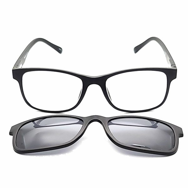 Dreamboat Rectangular Bifocal Reading Glasses with Magnetic Polarized Clip Online now