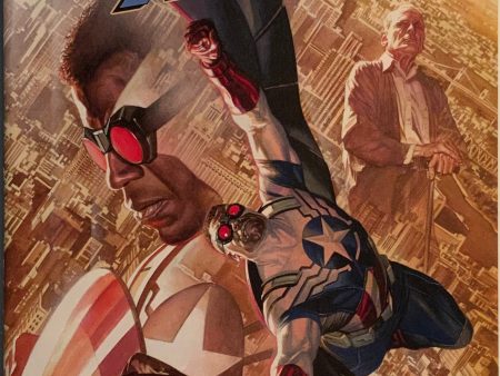 ALL-NEW CAPTAIN AMERICA #1 ROSS 1:25 VARIANT COVER FIRST SOLO SAM WILSON AS CAPTAIN AMERICA SERIES Sale