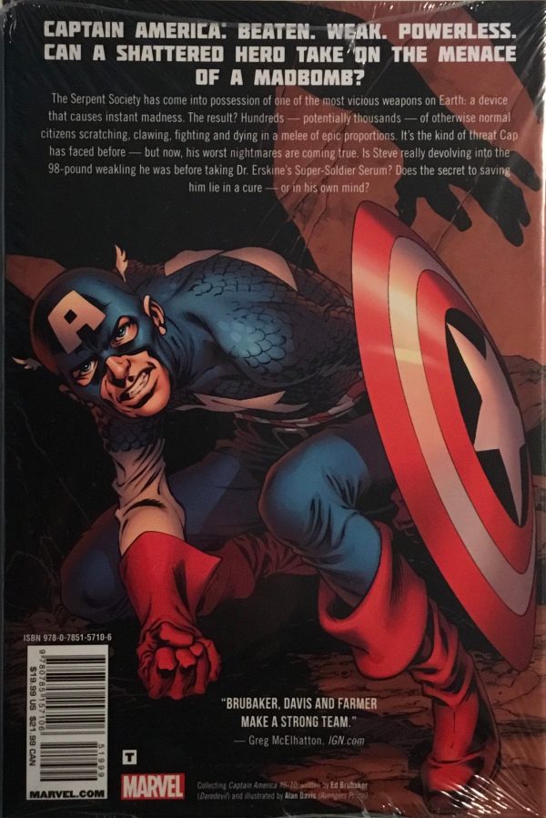 CAPTAIN AMERICA BY BRUBAKER VOL 2 HARDCOVER GRAPHIC NOVEL Online