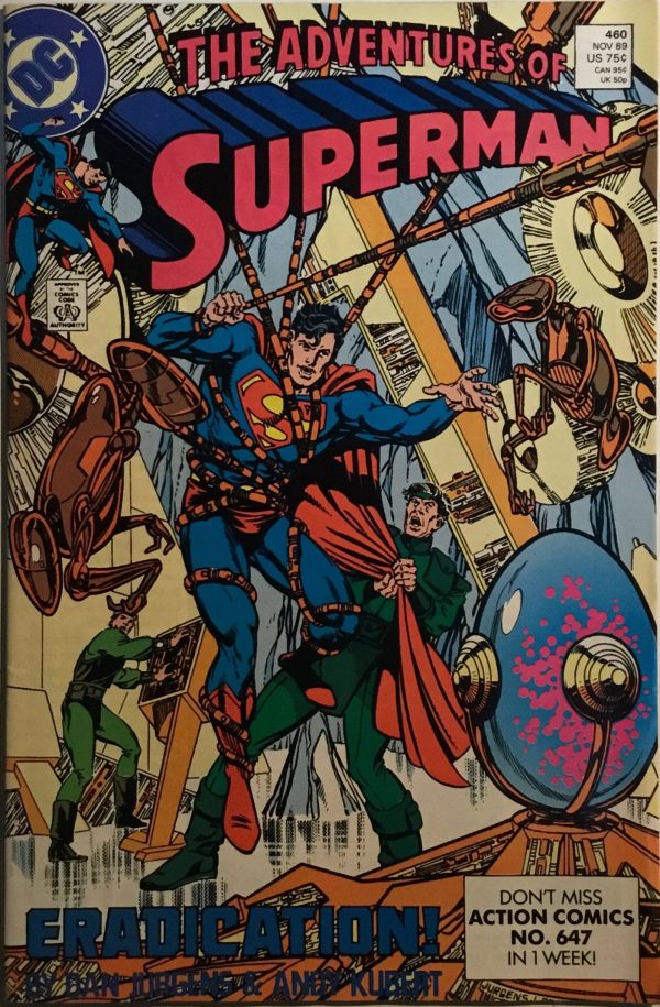 ADVENTURES OF SUPERMAN (1987-2006) # 460 Online Sale