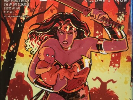 WONDER WOMAN (NEW 52) VOL 3 IRON HARDCOVER GRAPHIC NOVEL Hot on Sale