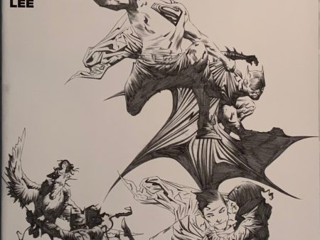 BATMAN   SUPERMAN (NEW 52) # 4 JAE LEE 1:100 SKETCH VARIANT COVER Online now