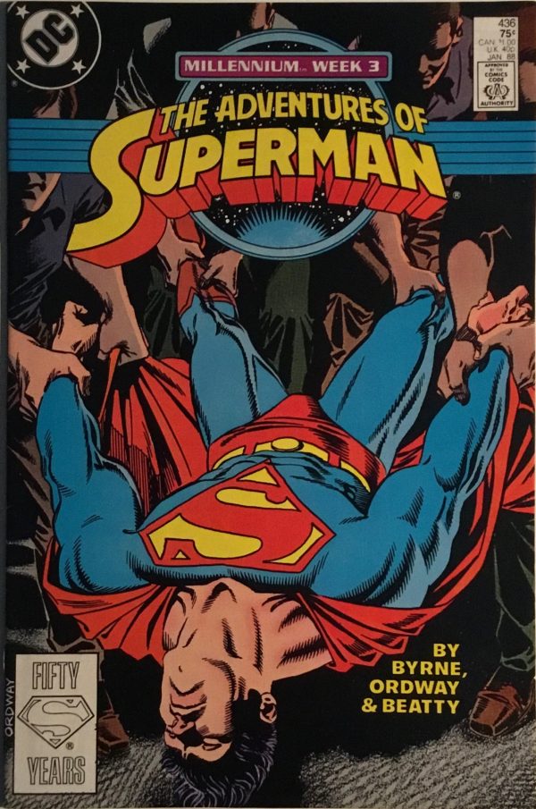 ADVENTURES OF SUPERMAN (1987-2006) # 436 Cheap