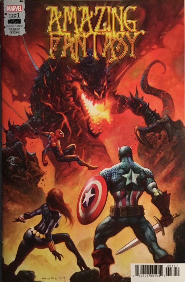 AMAZING FANTASY # 1 HORLEY 1:25 VARIANT COVER For Cheap