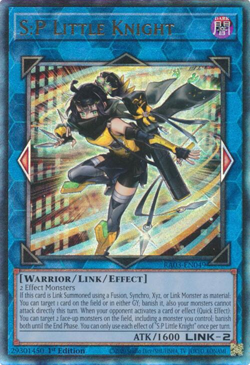 S:P Little Knight (UTR) [RA03-EN049] Prismatic Ultimate Rare Sale