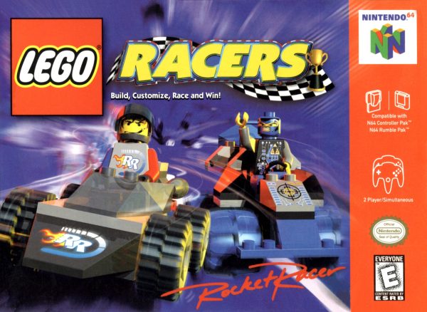 LEGO RACERS  - N64 (W BOX & MANUAL) For Sale